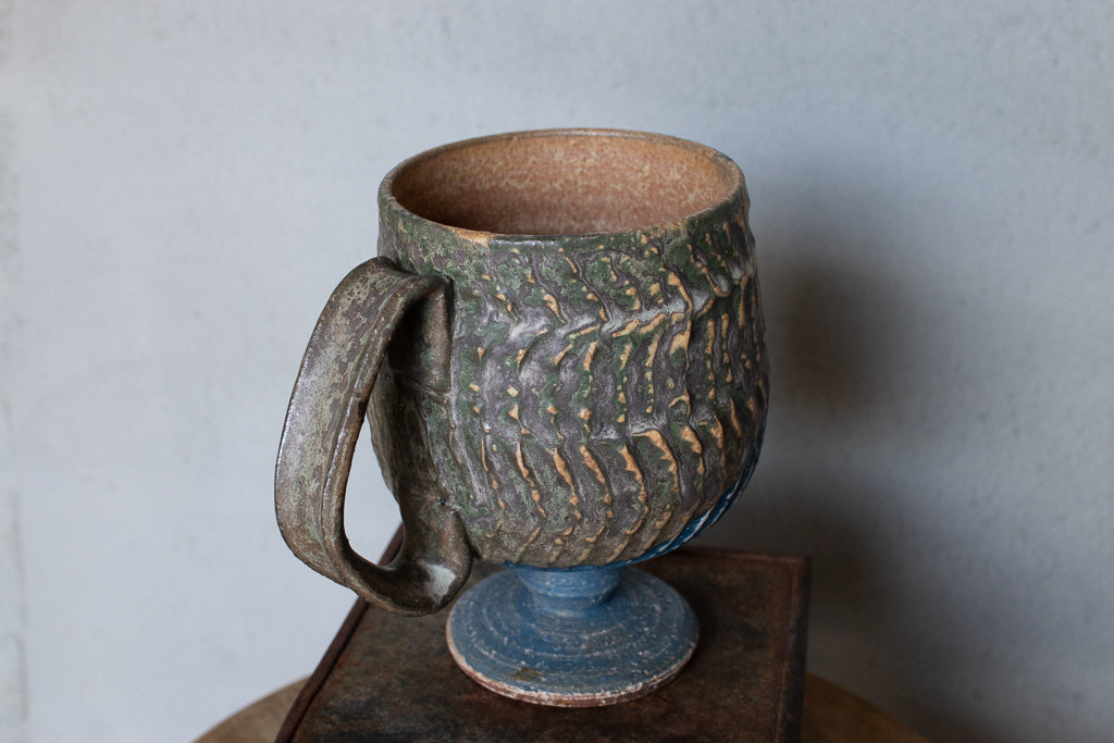 fuji pottery / ハンドル付き葡萄酒カップ(象牙)マグカップ