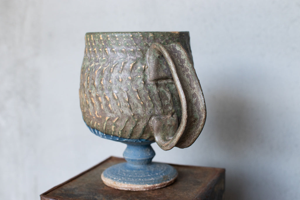 fuji pottery / ハンドル付き葡萄酒カップ(象牙)マグカップ