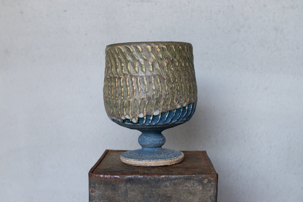 fuji pottery / 葡萄酒カップ(象牙)ゴブレット