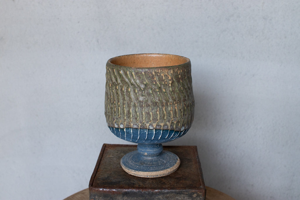 fuji pottery / 葡萄酒カップ(象牙)ゴブレット