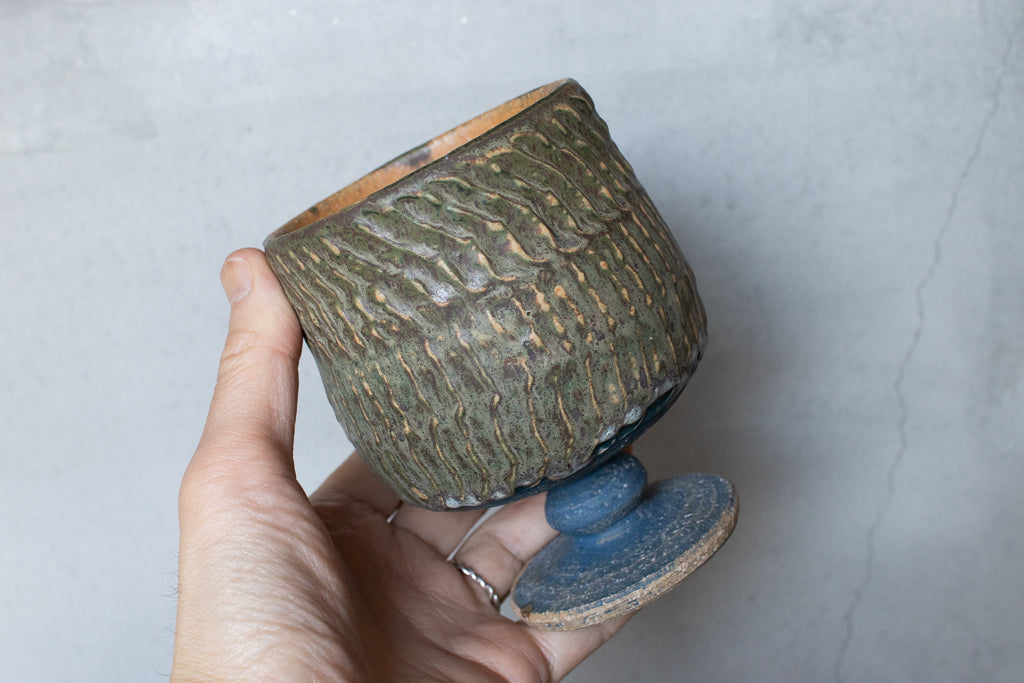 fuji pottery / 葡萄酒カップ(象牙)ゴブレット