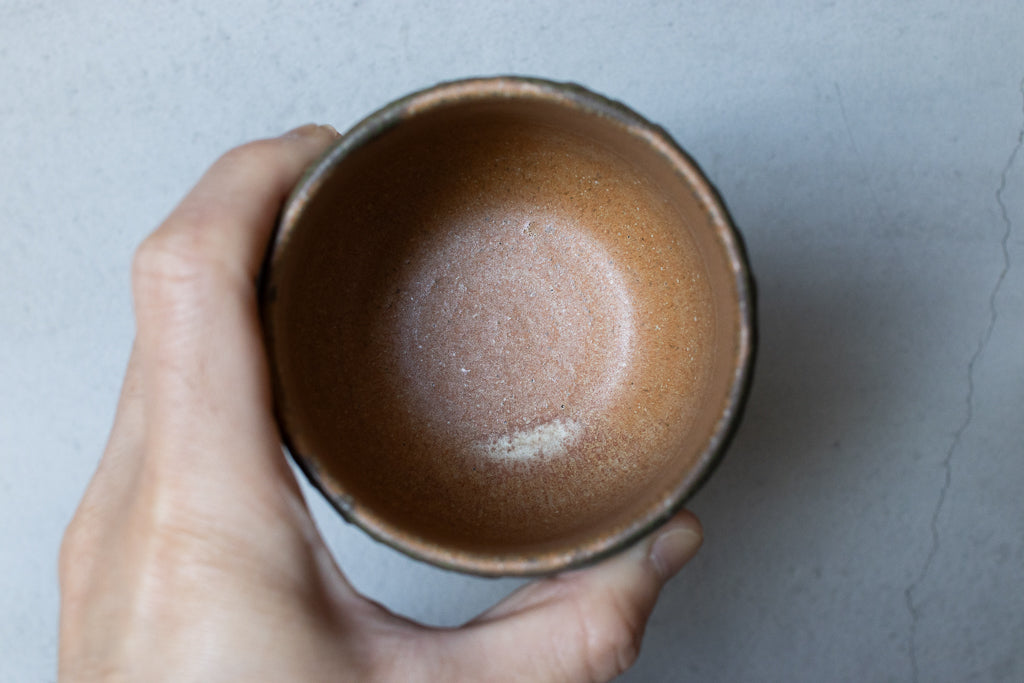 fuji pottery / 葡萄酒カップ(象牙)ゴブレット