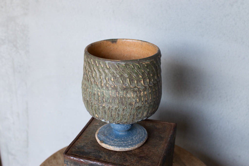 fuji pottery / 葡萄酒カップ(象牙)ゴブレット