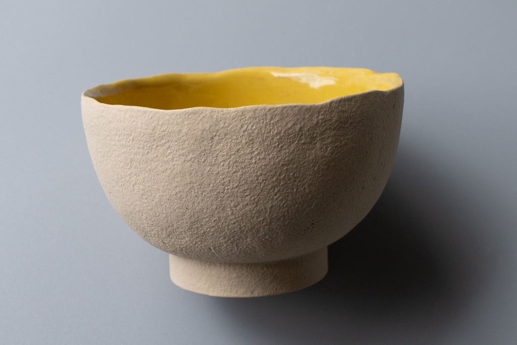井上智映子 / 碗 Sandy(マスタード)