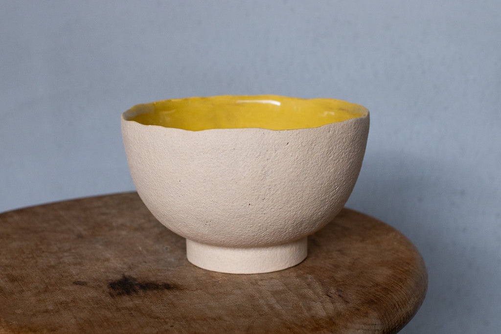 井上智映子 / 碗 Sandy(マスタード)