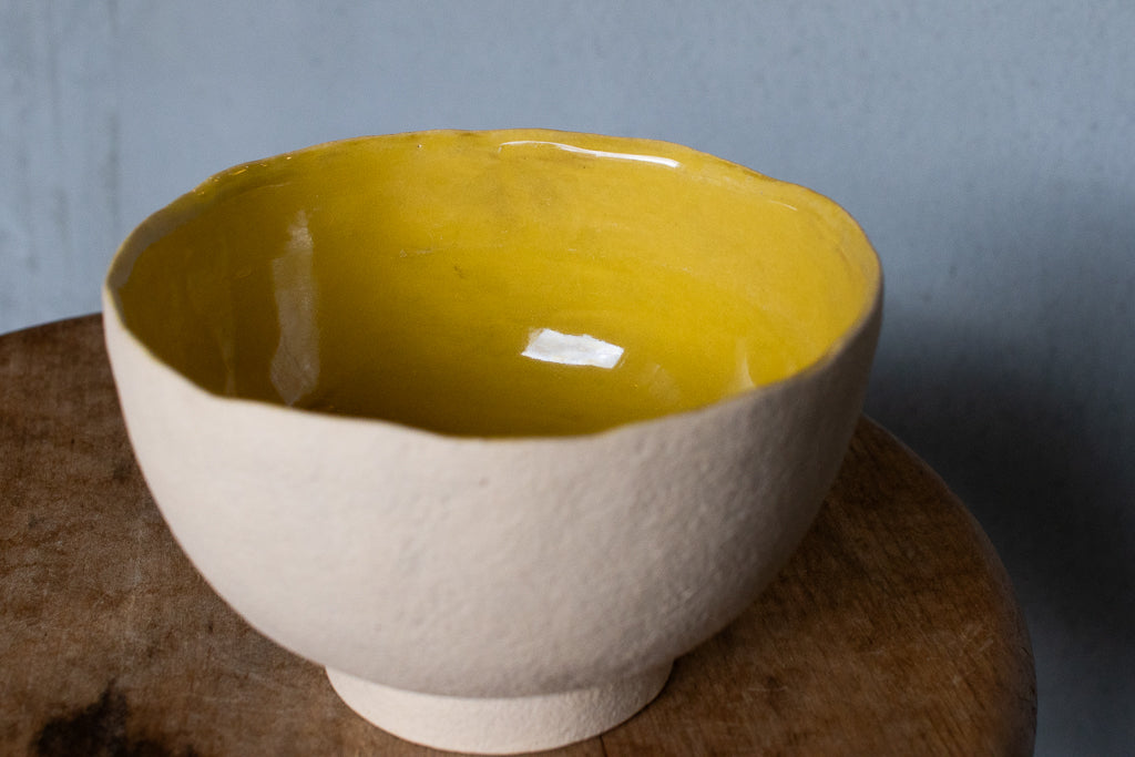 井上智映子 / 碗 Sandy(マスタード)