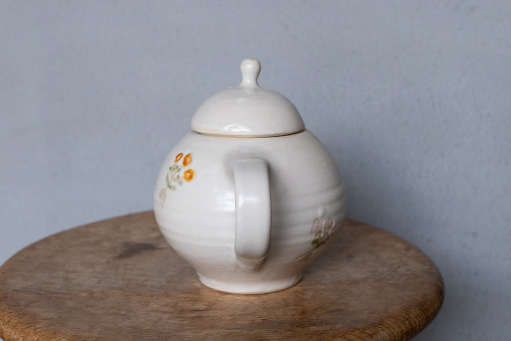 小早川智里 / ポット お花・鳥柄