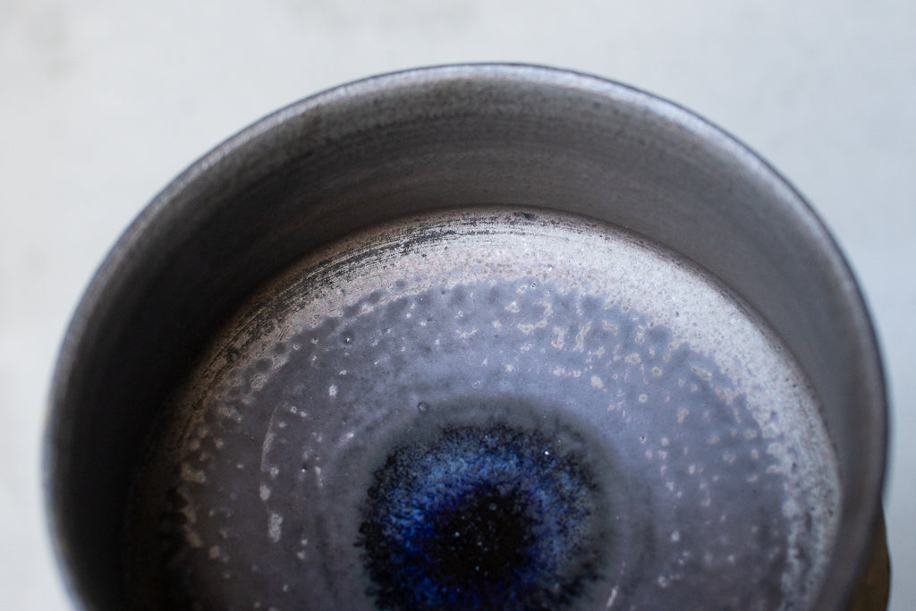 中島智靖 / 枯色線紋 角スープカップ