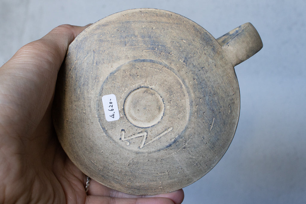 中島智靖 / 枯色線紋 角スープカップ