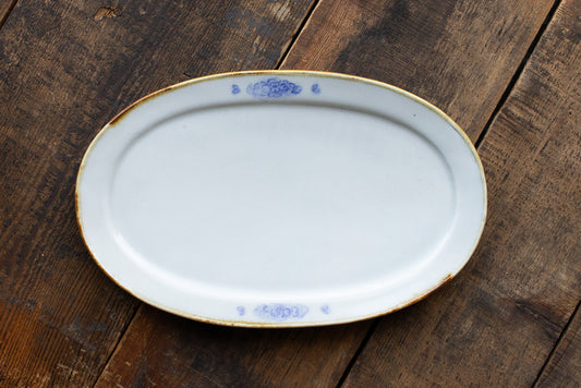 鈴木まどか / 彫花紋オーバル皿 大