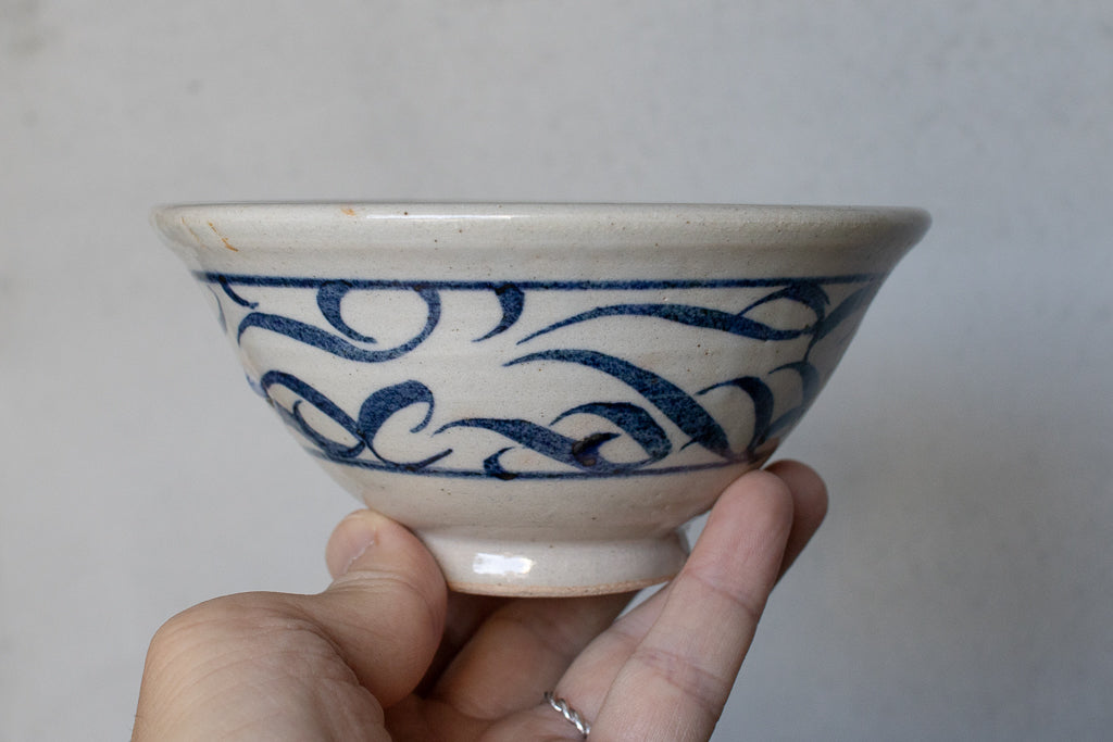 刻紋 Kokumon / カリグラフィー飯碗 茶碗 呉須 ’25