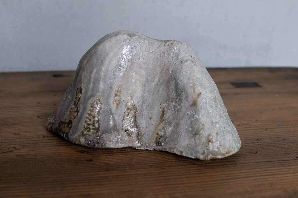 高橋燎 / オブジェ”山” ’24薪窯(トレインキルン)