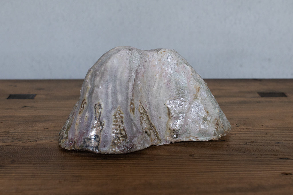 高橋燎 / オブジェ”山” ’24薪窯(トレインキルン)