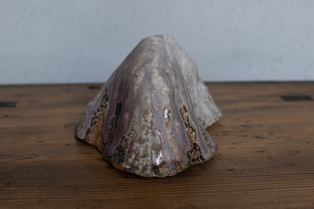 高橋燎 / オブジェ”山” ’24薪窯(トレインキルン)