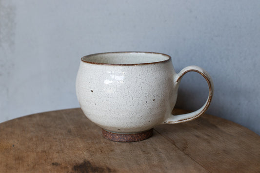 山元一真 / 白泥丸マグカップ A
