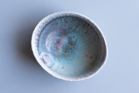 高橋燎 / たわみ鉢 ’24薪窯(トレインキルン)