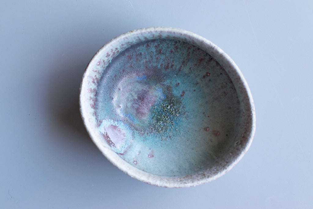 高橋燎 / たわみ鉢 ’24薪窯(トレインキルン)