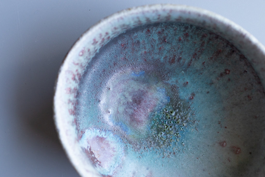 高橋燎 / たわみ鉢 ’24薪窯(トレインキルン)