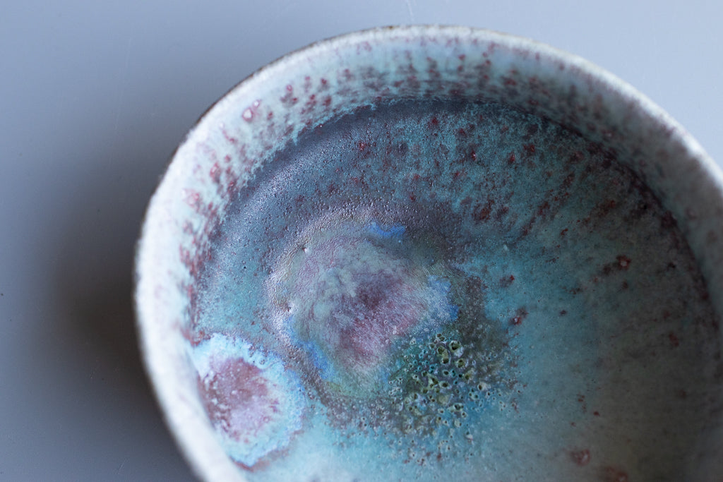 高橋燎 / たわみ鉢 ’24薪窯(トレインキルン)