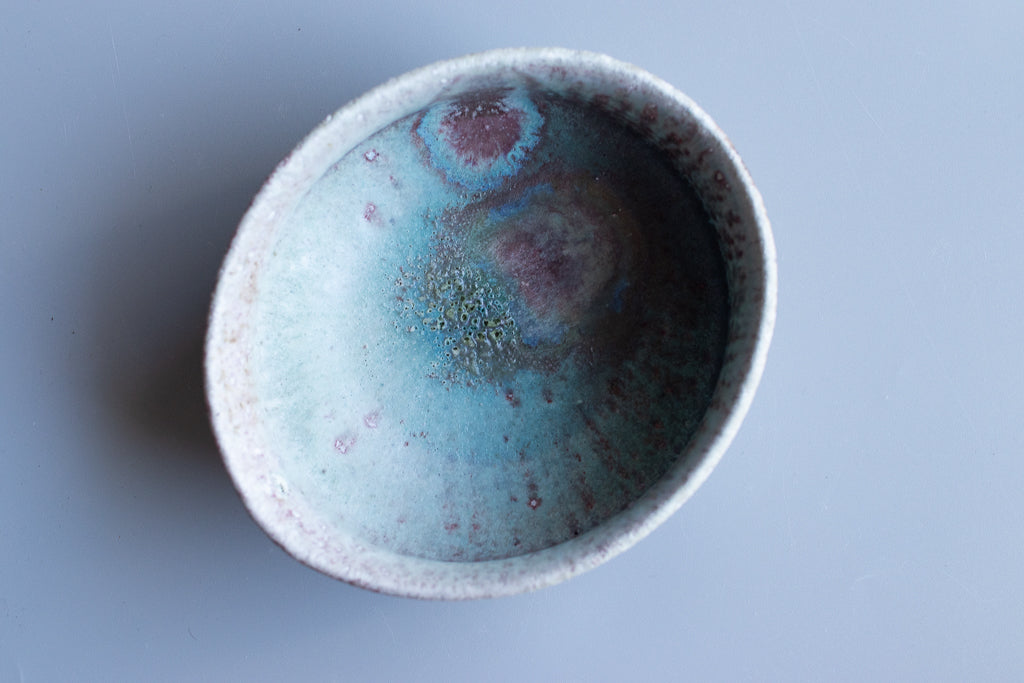 高橋燎 / たわみ鉢 ’24薪窯(トレインキルン)