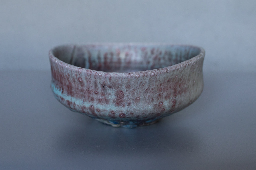 高橋燎 / たわみ鉢 ’24薪窯(トレインキルン)