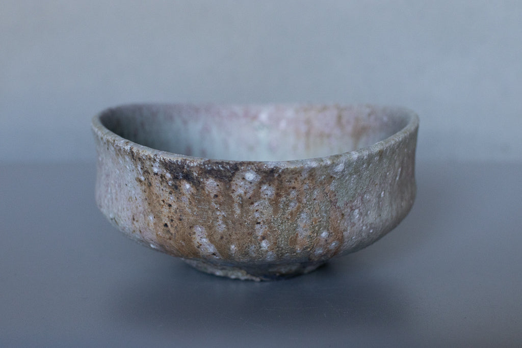 高橋燎 / たわみ鉢 ’24薪窯(トレインキルン)