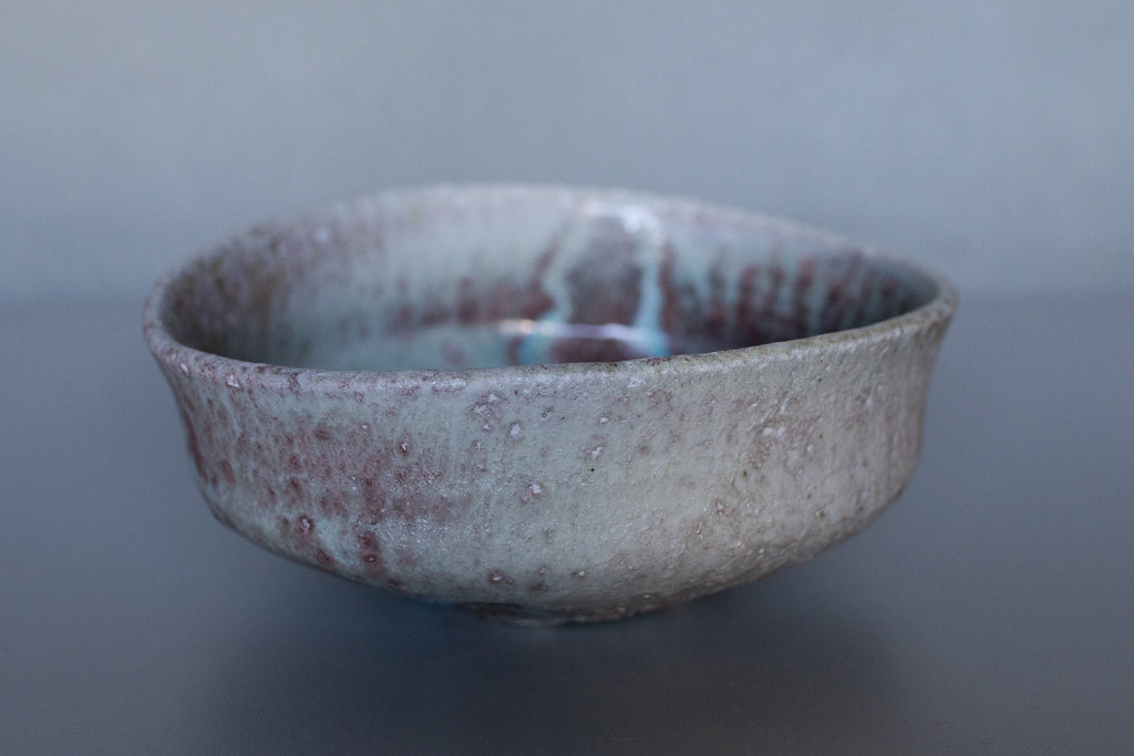 高橋燎 / たわみ鉢 ’24薪窯(トレインキルン)