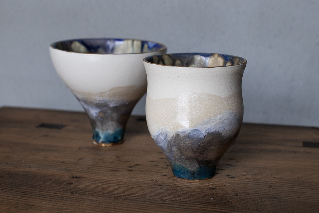 Ayaka Tabala / フリーカップ 酒器② 銀彩