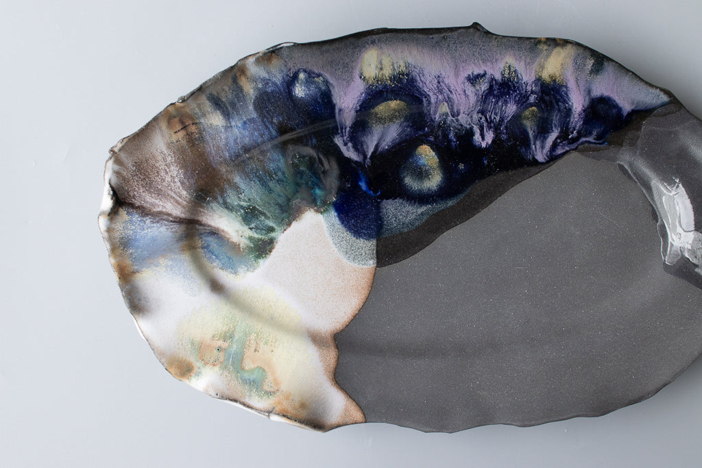 Ayaka Tabala / いびつなオーバル大皿