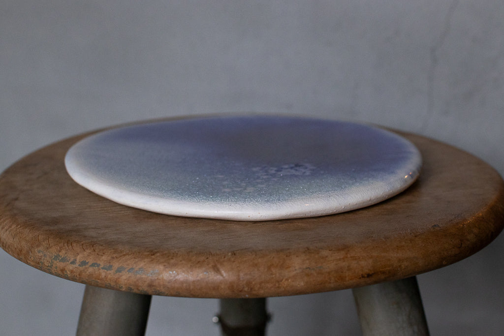 市川恵大 / 水たまり 6寸 ① 板皿 フラットプレート