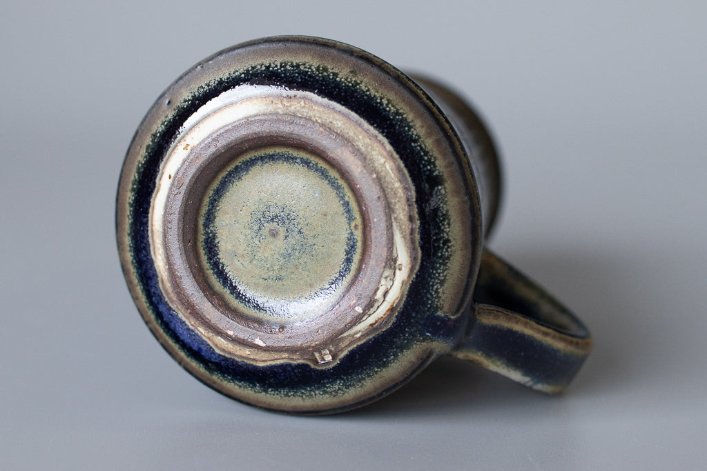 中西忠博 / タイニー・ストライプコーヒーカップ(あお)