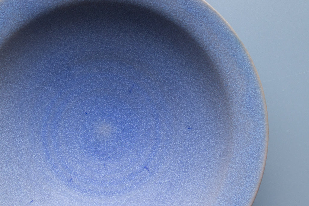 田川舞 / パスタ皿 大(薄青)リムボウル