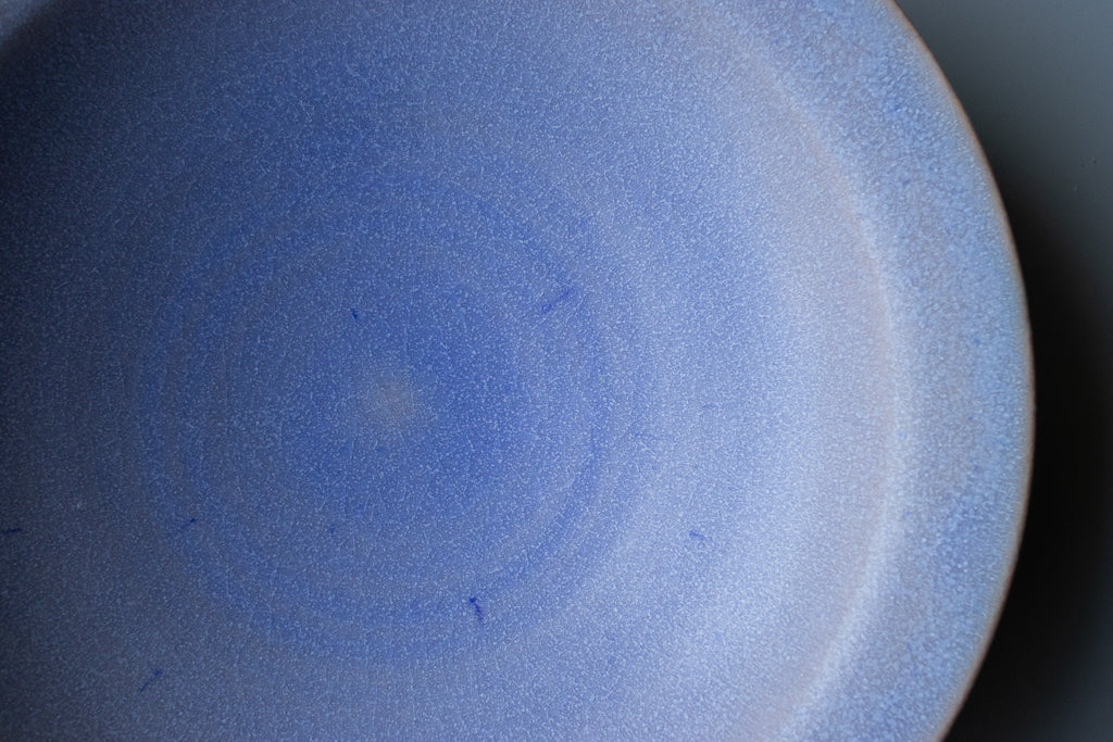 田川舞 / パスタ皿 大(薄青)リムボウル