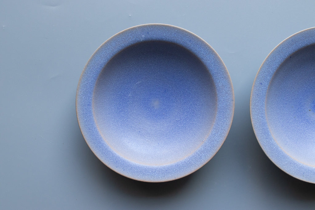 田川舞 / パスタ皿 小(薄青)リムボウル