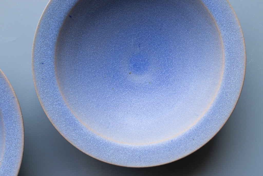 田川舞 / パスタ皿 小(薄青)リムボウル