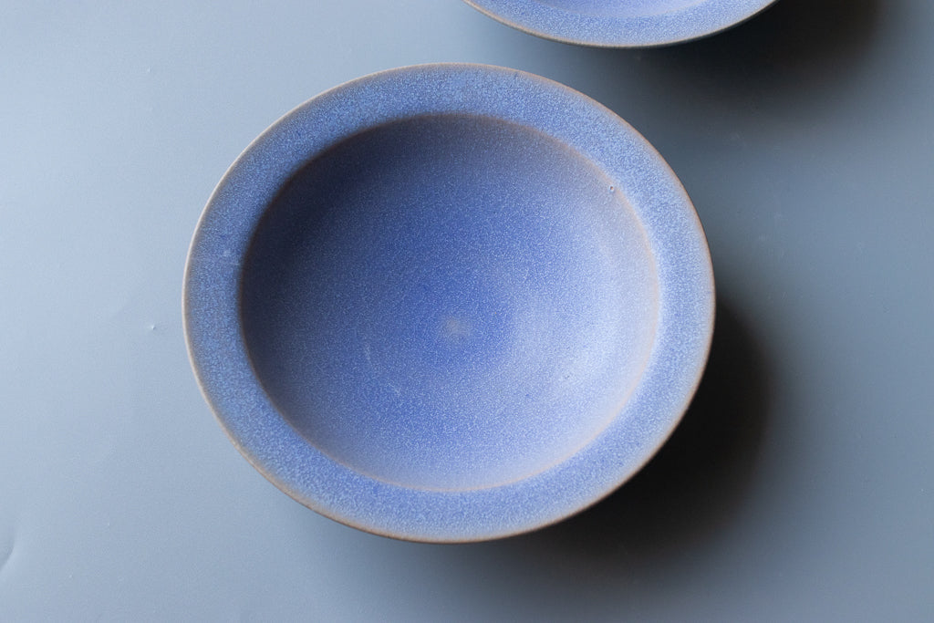 田川舞 / パスタ皿 小(薄青)リムボウル