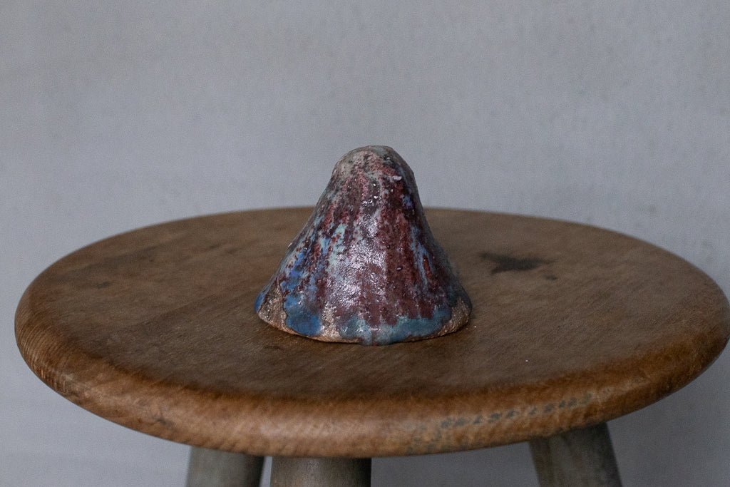 高橋燎 / オブジェ”山” 中型 ’24薪窯(トレインキルン)