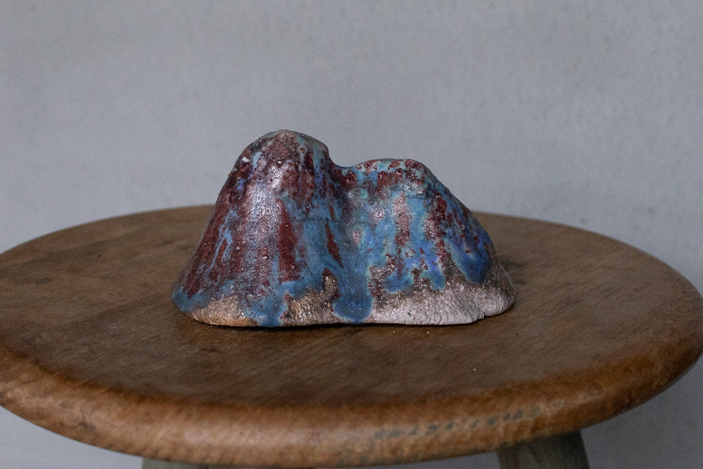 高橋燎 / オブジェ”山” 中型 ’24薪窯(トレインキルン)