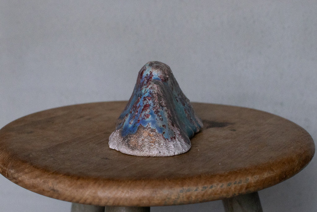 高橋燎 / オブジェ”山” 中型 ’24薪窯(トレインキルン)