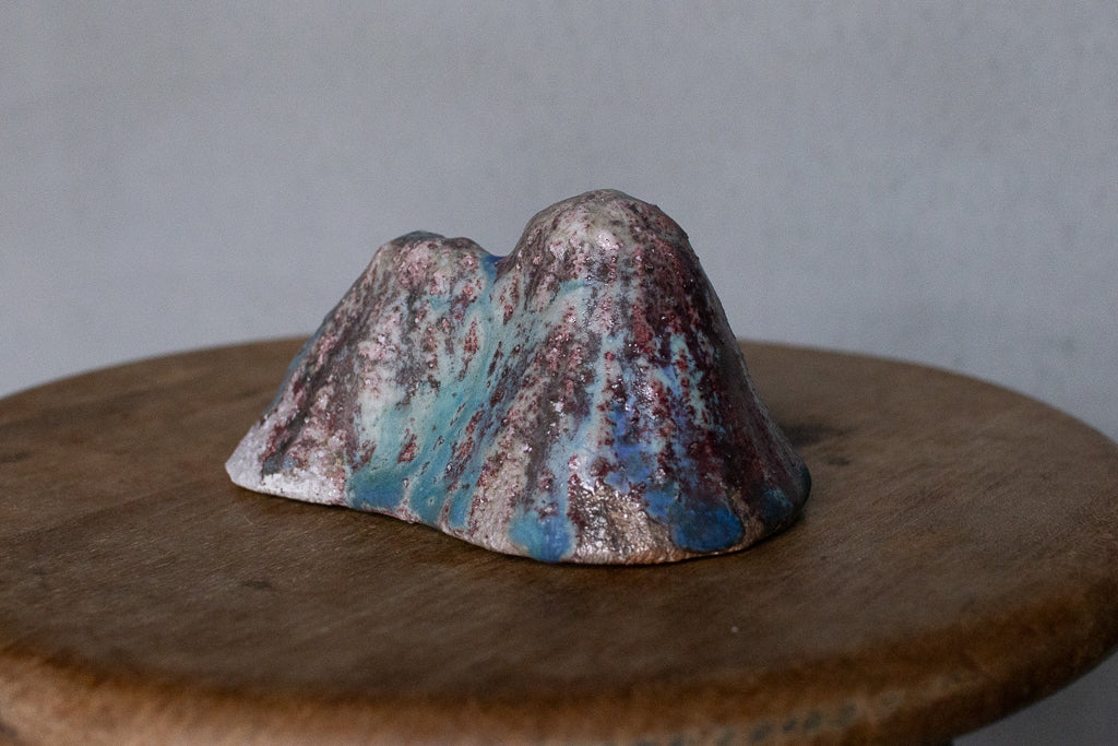 高橋燎 / オブジェ”山” 中型 ’24薪窯(トレインキルン)