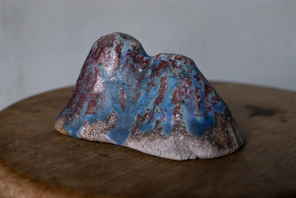 高橋燎 / オブジェ”山” 中型 ’24薪窯(トレインキルン)