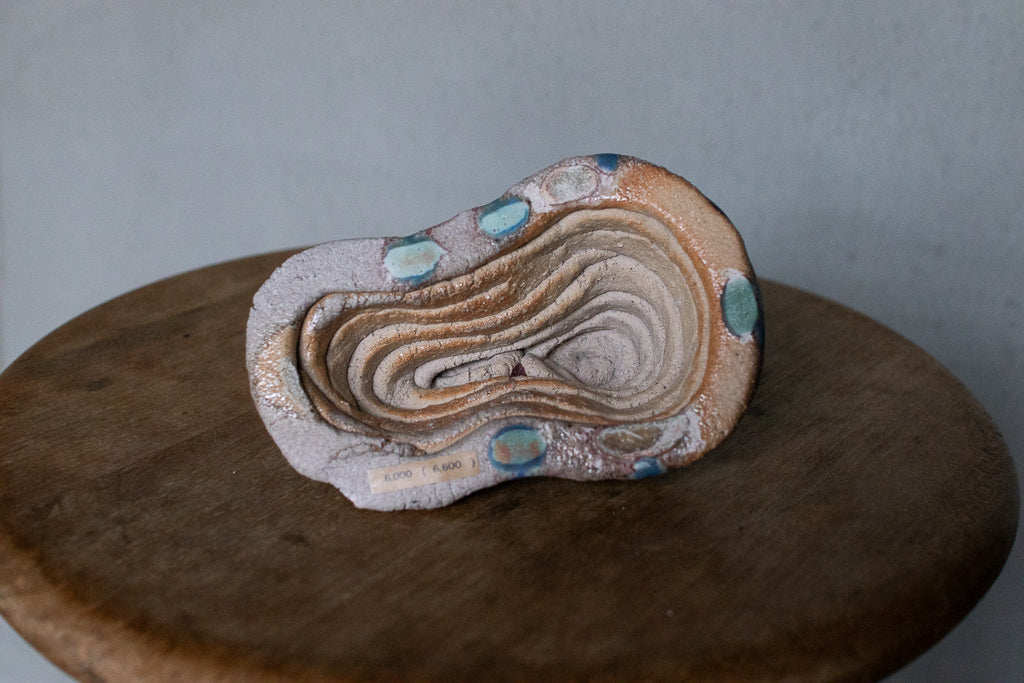 高橋燎 / オブジェ”山” 中型 ’24薪窯(トレインキルン)