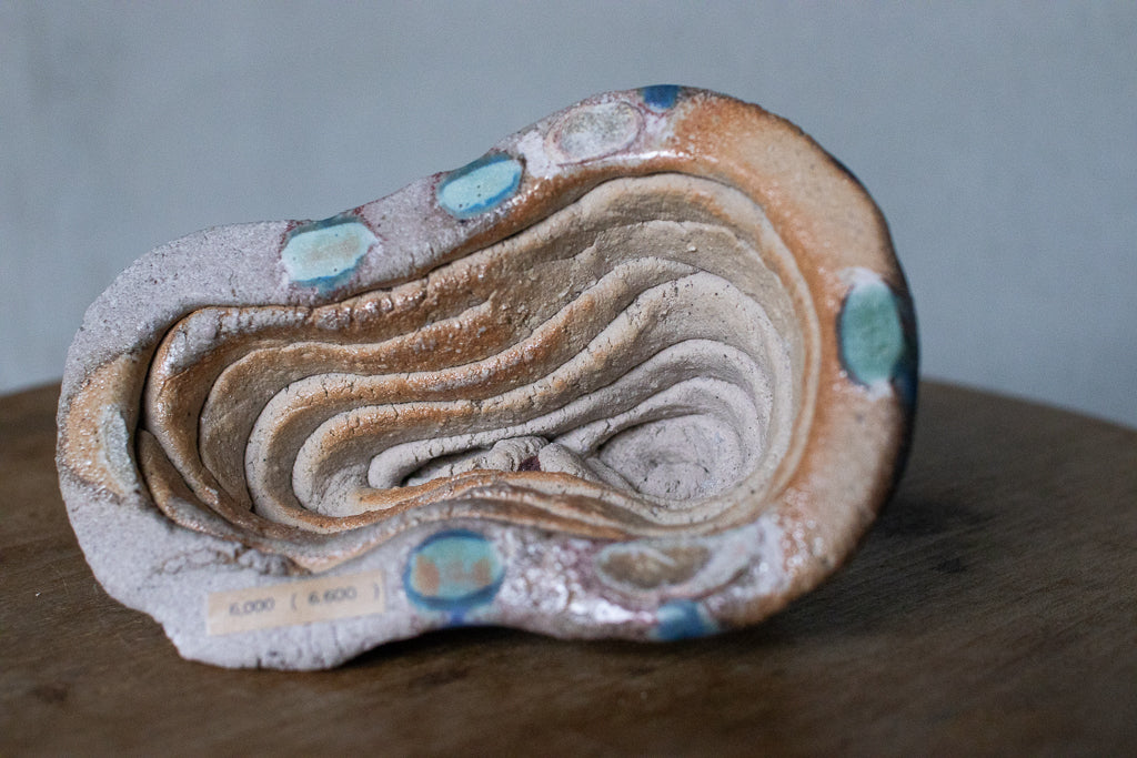 高橋燎 / オブジェ”山” 中型 ’24薪窯(トレインキルン)