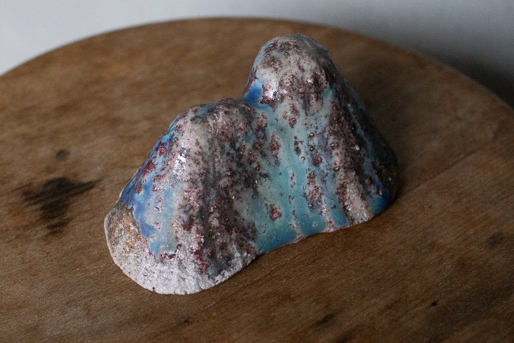 高橋燎 / オブジェ”山” 中型 ’24薪窯(トレインキルン)