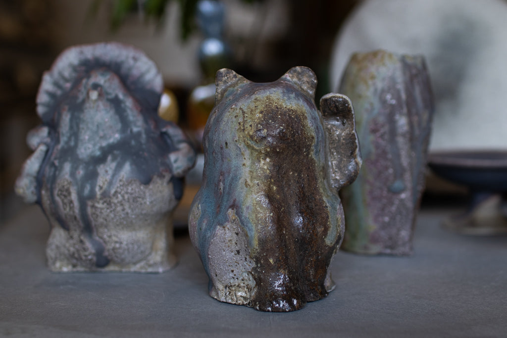 Takahashi Rin / Manekineko Object (wood kiln) 2023 new work