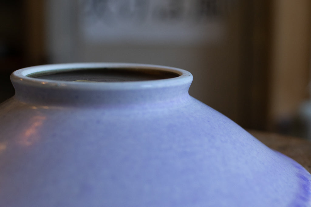 馬場匠 / 中浅鉢 20cm パープル