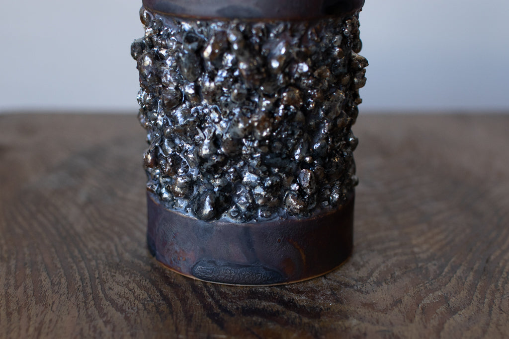 野中麟太郎 / 石のカップ(ブラック・細タイプ)