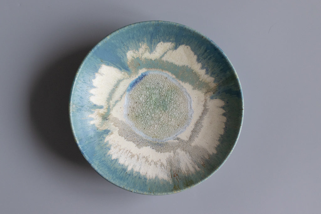 金澤尚宜(あよお)/ 大皿 惑星のみずうみ 23cm