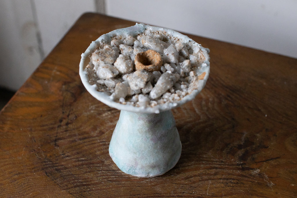 野中麟太郎 / 石のお香立て オブジェ