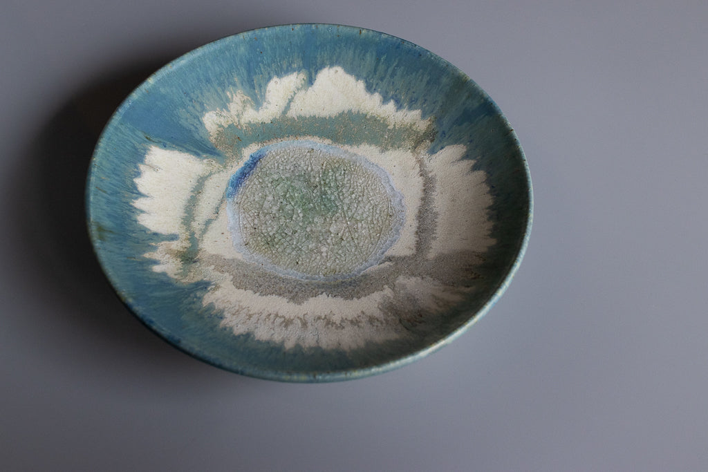 金澤尚宜(あよお)/ 大皿 惑星のみずうみ 23cm